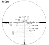 SH-4J 6-24X50 FFP MOA Illuminated VPR - Zero Stop - 34mm Tube