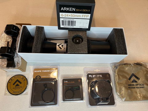 Arken EP5 5-25x56 with Precision Pack