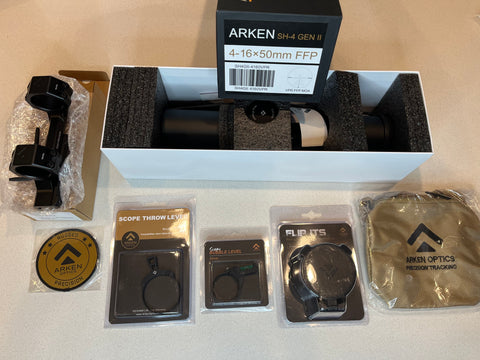 Arken SH4 Gen II 4-16x50 with Precision Pack