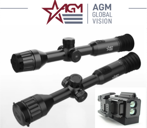 AGM Adder TS35-384 plus RM1200LRF Laser Rangefinder